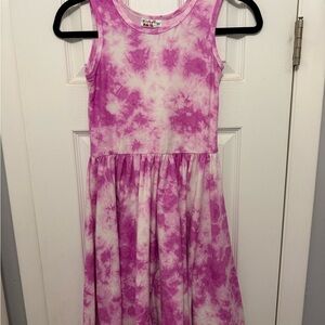 Dot Dot Smile Tank Dress, Girls 8/10